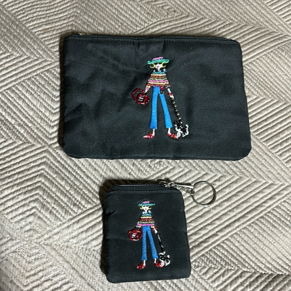 Matching Beaded Pouches
